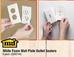 Ace Hardware White Foam Wall Plate Outlet Sealers offer