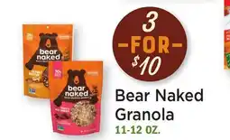 Heinen's Bear Naked Granola offer
