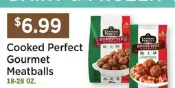 Heinen's Cooked Perfect Gourmet Meatballs offer