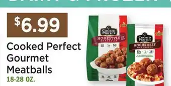 Heinen's Cooked Perfect Gourmet Meatballs offer