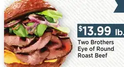 Heinen's Two Brothers Eye of Round Roast Beef offer