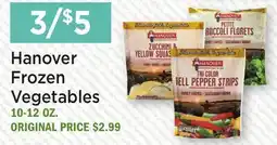 Heinen's Hanover Frozen Vegetables offer