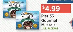Heinen's Pier 33 Gourmet Mussels offer