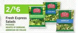 Heinen's Fresh Express Salads offer