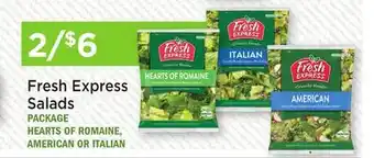 Heinen's Fresh Express Salads offer