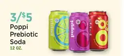 Heinen's Poppi Prebiotic Soda offer