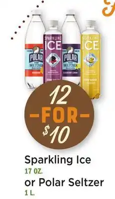 Heinen's Sparkling Ice 17 OZ. or Polar Seltzer 1 L offer