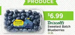Heinen's Sweetest Batch Blueberries offer