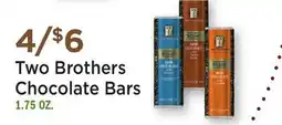 Heinen's Two Brothers Chocolate Bars offer