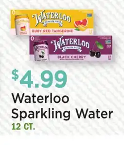 Heinen's Waterloo Sparkling Water offer