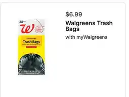 Walgreens Walgreens Trash Bags offer