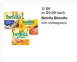Walgreens Belvita Biscuits offer