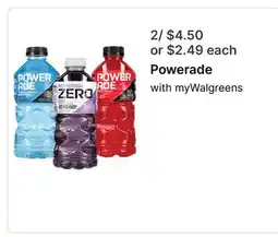 Walgreens Powerade offer