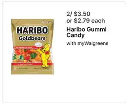 Walgreens Haribo Gummi Candy offer