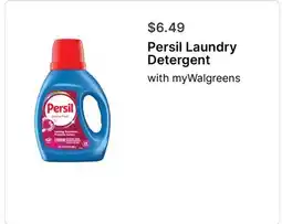 Walgreens Persil Laundry Detergent offer
