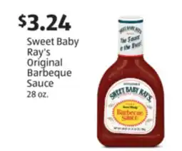 Aldi Sweet Baby Ray's Original Barbeque Sauce offer