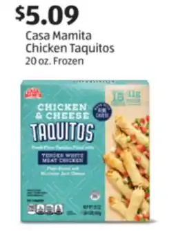 Aldi Casa Mamita Chicken Taquitos offer