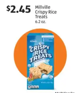 Aldi Millville Crispy Rice Treats offer