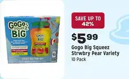 Grocery Outlet Strwbry Pear Variety offer