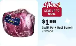 Grocery Outlet Pork Butt Bonein offer