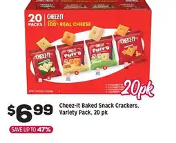 Grocery Outlet Cheez-It Baked Snack Crackers, Variety Pack offer