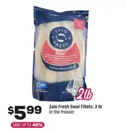 Grocery Outlet Zalo Fresh Swai Fillets offer