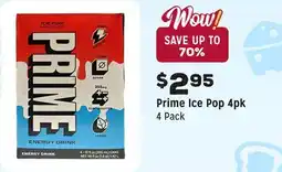 Grocery Outlet Ice Pop 4pk offer