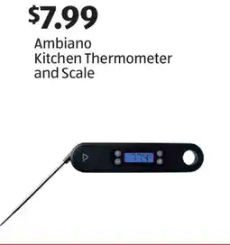 Aldi Ambiano Kitchen Thermometer and Scale offer