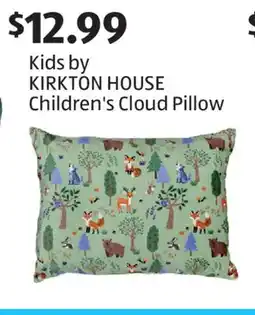 Aldi Kids by KIRKTON HOUSE Children's Cloud Pillow offer