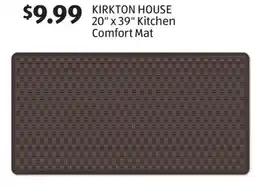 Aldi KIRKTON HOUSE 20 x 39 Kitchen Comfort Mat offer