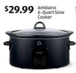 Aldi Ambiano 6-Quart Slow Cooker offer