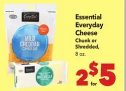Vallarta Supermarkets Essential Everyday Cheese offer