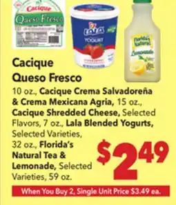 Vallarta Supermarkets Cacique Queso Fresco offer