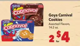 Vallarta Supermarkets Goya Carnival Cookies offer