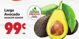 Vallarta Supermarkets Large Avocado / AGUACATE GRANDE offer