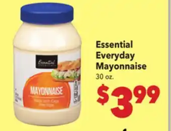 Vallarta Supermarkets Essential Everyday Mayonnaise offer