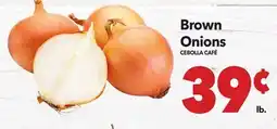 Vallarta Supermarkets Brown Onions/CEBOLLA CAFÉ offer