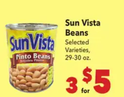 Vallarta Supermarkets Sun Vista Beans offer