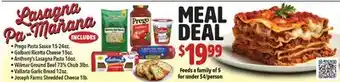 Vallarta Supermarkets Lasagna Pa-Mañana offer