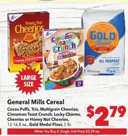 Vallarta Supermarkets General Mills Cereal offer
