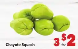 Vallarta Supermarkets Chayote Squash offer