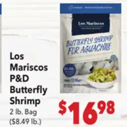 Vallarta Supermarkets Los Mariscos P & D Butterfly Shrimp offer