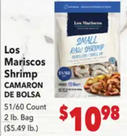 Vallarta Supermarkets Los Mariscos Shrimp CAMARON DE BOLSA offer