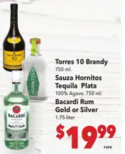 Vallarta Supermarkets Torres 10 Brandy offer