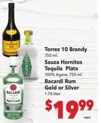 Vallarta Supermarkets Torres 10 Brandy offer