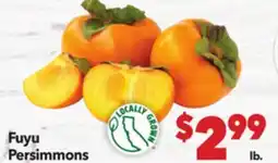 Vallarta Supermarkets Fuyu Persimmons offer
