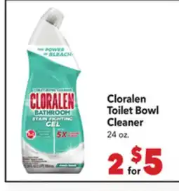 Vallarta Supermarkets Cloralen Toilet Bowl Cleaner offer