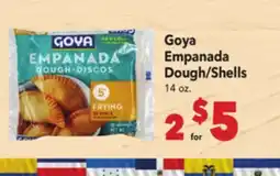 Vallarta Supermarkets Goya Empanada Dough/Shells offer