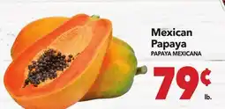 Vallarta Supermarkets Mexican Papaya / PAPAYA MEXICANA offer