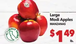Vallarta Supermarkets Large Modi Apples/MANZANAS offer